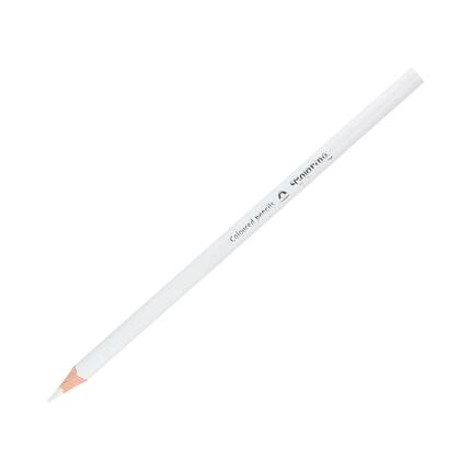 Kredka ołówkowa biała trójkątna Colorino 86570PTR PA3760 01