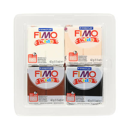 Modelina zestaw 4kostki 42g Farma FIMO ST7961 02