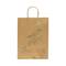 Torebki papierowe 33x10x24 złote kwiaty Kraft - 5szt. AG4247 01