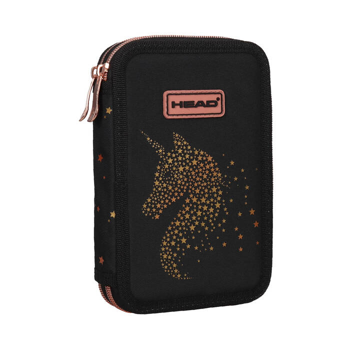 Piórnik bez wyposażenia podwójny AC2 Golden Effect Head 503023036 VK7939 01