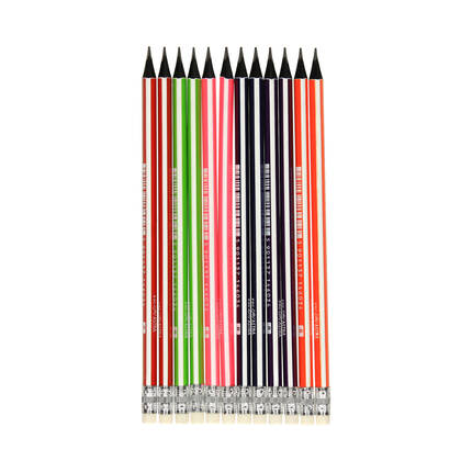 Ołówek grafitowy B z/g czarne drewno Astra - 12szt. AZ0249 02