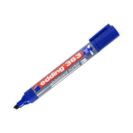 Marker do tablic 1.0-5.0mm niebieski ścięty Edding 363 EG1068 02