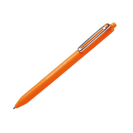 Długopis automatyczny 0.70mm pomarańczowy iZee Pentel BX467 PN9105 01