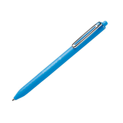 Długopis automatyczny 0.70mm błękitny iZee Pentel BX467 PN9106 01