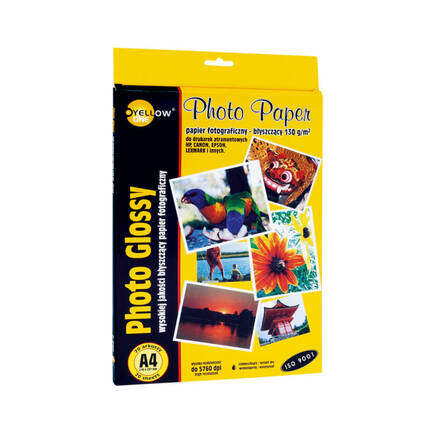 Papier foto A4 130g błysk 4G130 - 20 arkuszy KA6063 01