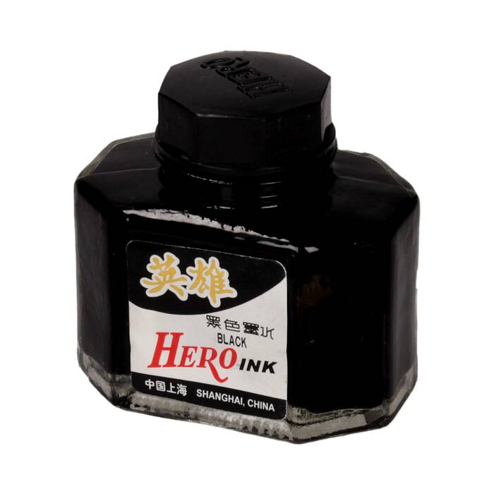 Atrament 50ml czarny Hero KA1001 01
