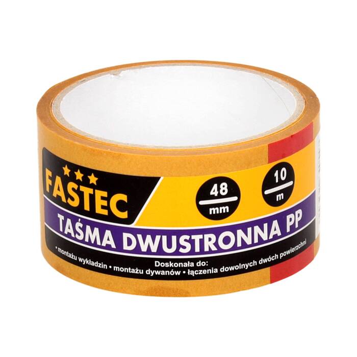 Taśma klejąca 48mmx10m dwustronna 0114 PK1003 02