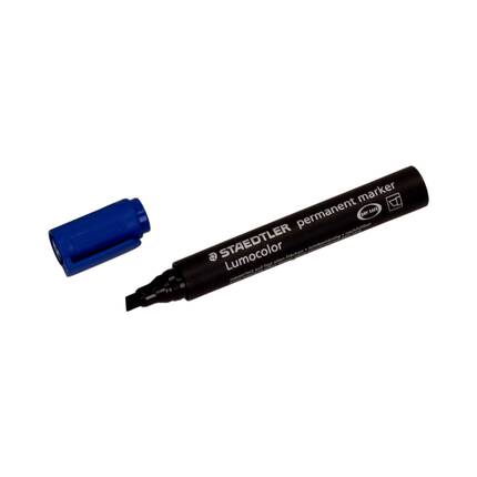 Marker permanentny 2.0-5.0mm niebieski ścięty Staedtler 350 ST1014 02