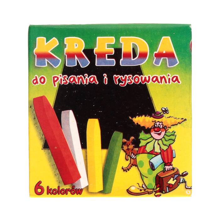 Kreda kolorowa kwadratowa Marbor (6) B3 VM0205 01