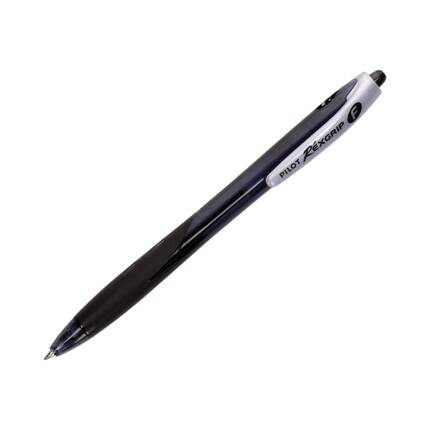 Długopis automatyczny 0.21mm czarny Pilot RexGrip WP1323 01