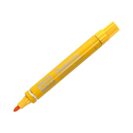 Marker permanentny 1.5mm żółty okrągły Pentel N50 PN5233 02
