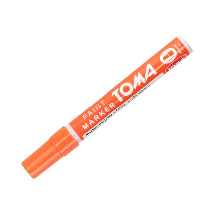 Marker olejowy 2.5mm pomarańczowy okrągły Toma TO40 VT0456 01