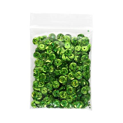 Cekiny hologram jasnozielone H150 Brewis 8mm VB8311 01