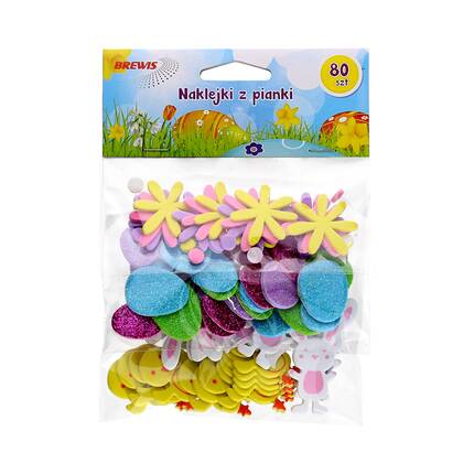 Nalepka ozdobna pianki mix Brewis (80) VB8078 01