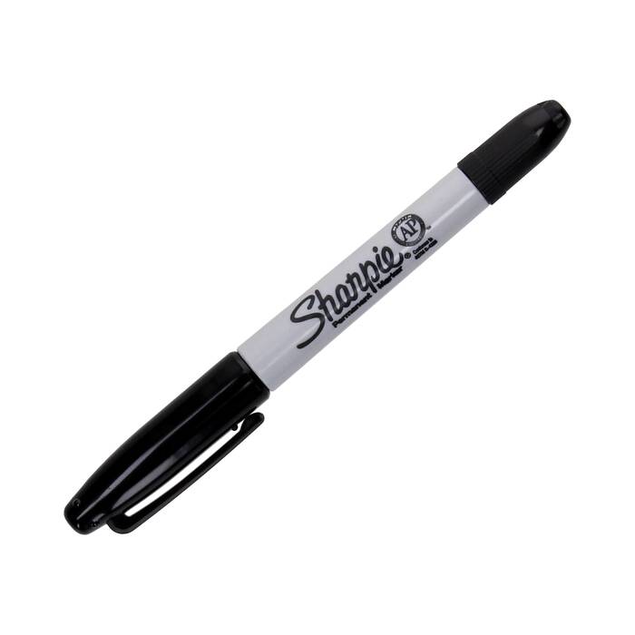 Marker permanentny 0.3-0.5mm czarny dwustronny Sharpie PM5012 01