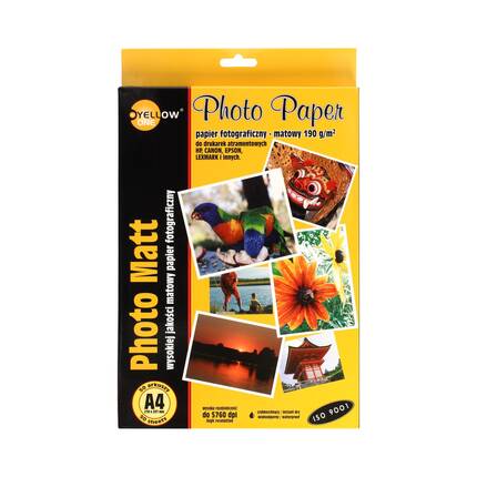 Papier foto A4 190g mat 4M190 (50) KA6064 01