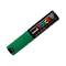 Marker plakatowy 8mm zielony ścięty Posca PC8K UN5760 01
