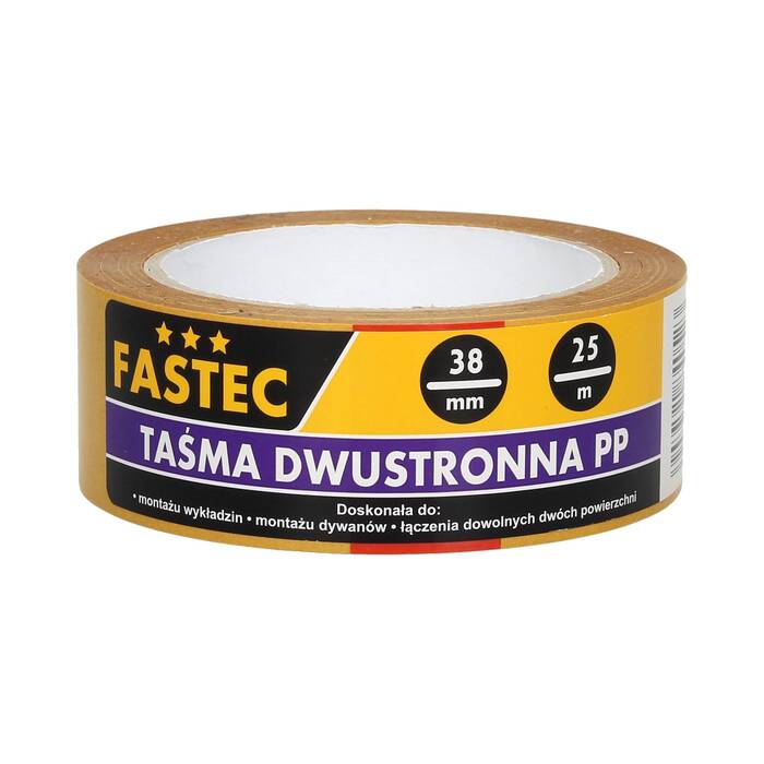 Taśma klejąca 38mmx25m dwustronna PK5004 02