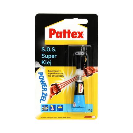 Klej żelowy 2g SOSSuper Pattex HP1050 01