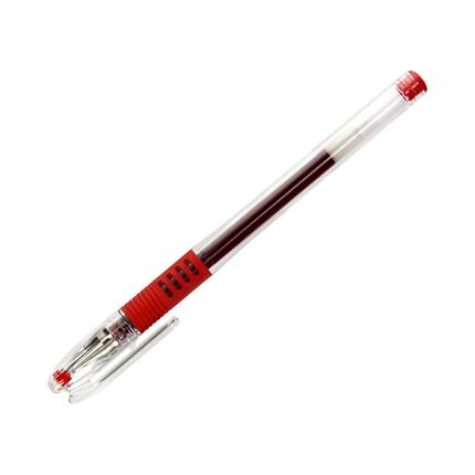 Długopis żelowy 0.32mm czerwony Pilot GripG1 WP1005 01