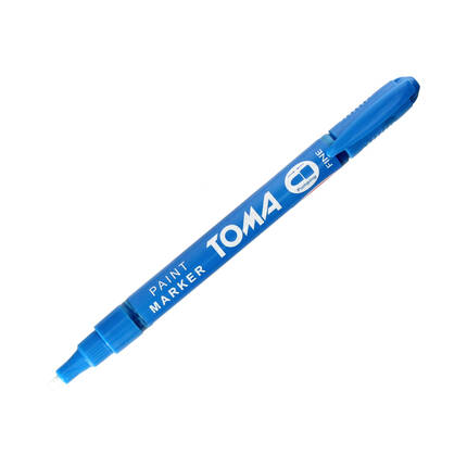 Marker olejowy 1.5mm niebieski okrągły Toma TO441 VT0340 02