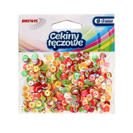 Cekiny tęczowe mix Brewis VB8718 01