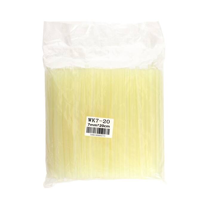 Wkład klejowy 7mmx200mm transparent 1kg VB8831 01