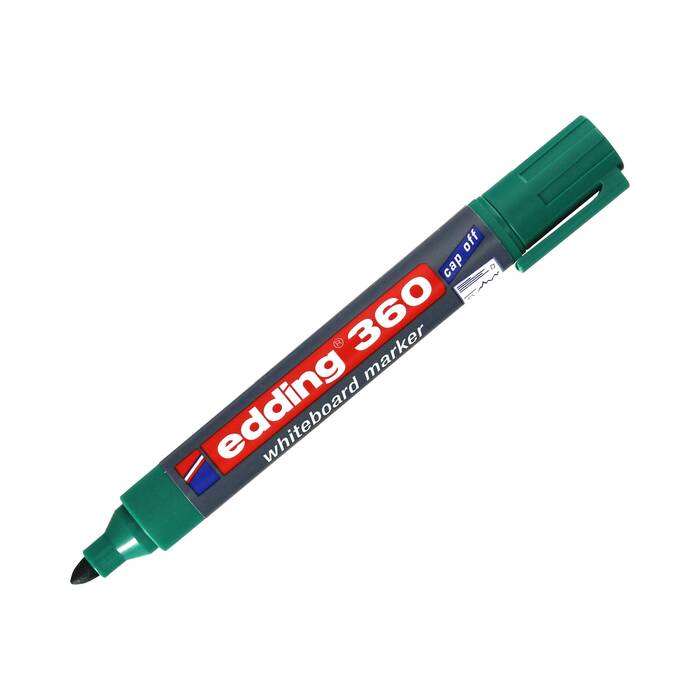 Marker tablic 1.5-3.0mm zielony okrągły Edding 360 EG1051 02