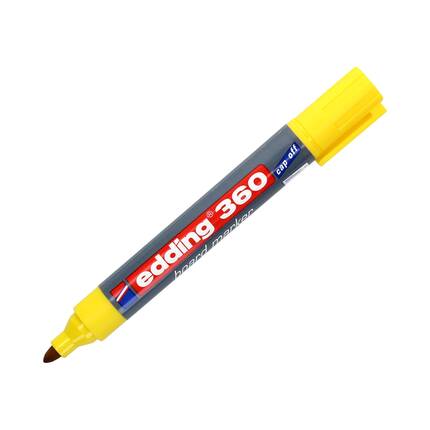 Marker tablic 1.5-3.0mm żółty okrągły Edding 360 EG5065 02