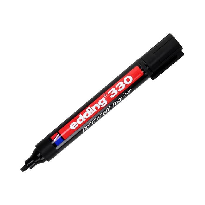 Marker permanentny 1.0-5.0mm czarny ścięty Edding 330 EG1004 02