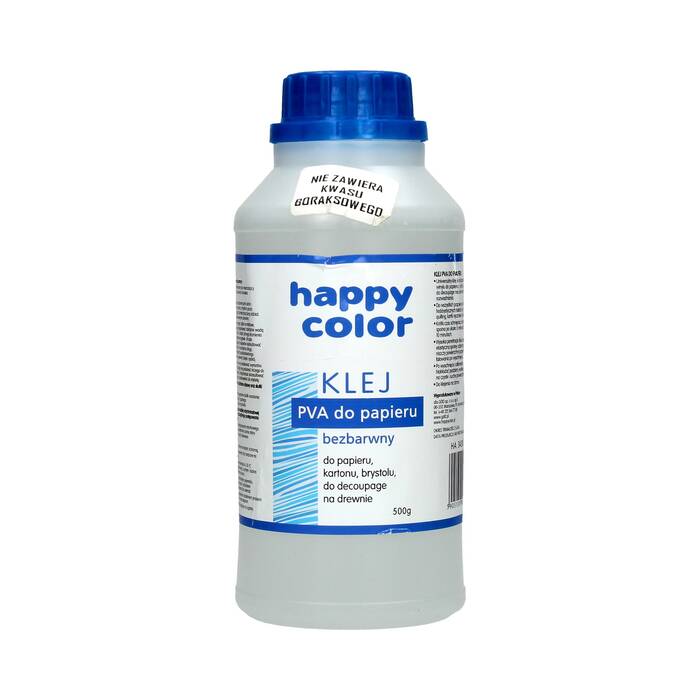 Klej w płynie 500g PVA Happy Color ST7247 01