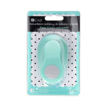 Dziurkacz ozdobny papier/pianka 3,8cm Koło DP8112 02