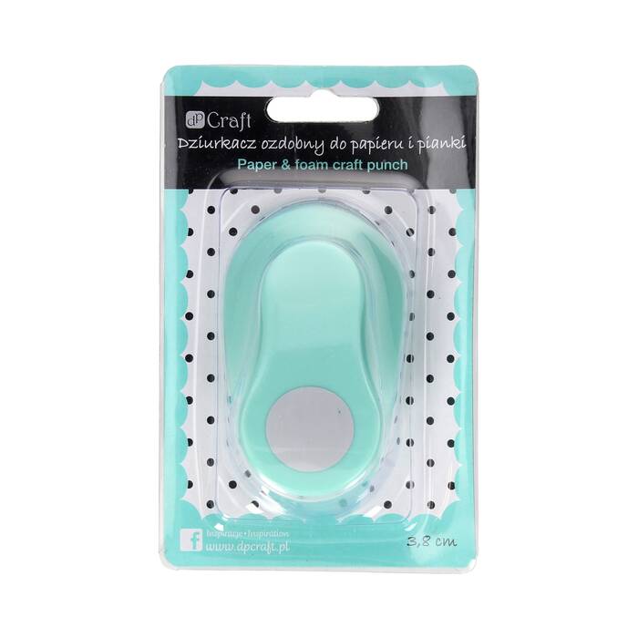 Dziurkacz ozdobny papier/pianka 3,8cm Koło DP8112 02