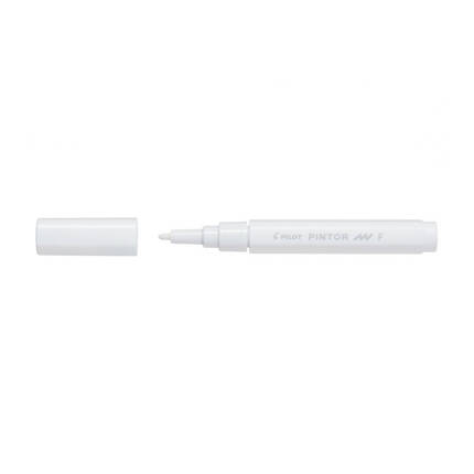 Marker 1.00mm biały okrągły Pilot Pintor WP6502 02