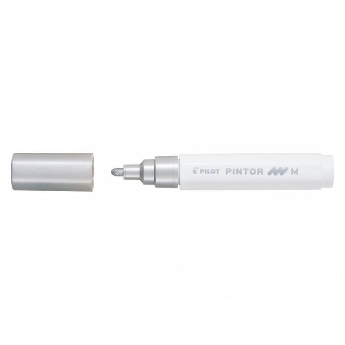 Marker 1.40mm srebrny okrągły Pilot Pintor WP6546 02