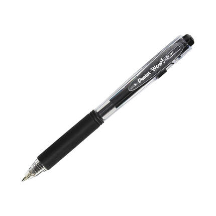Długopis automatyczny 0.70mm czarny Pentel BK437 PN5755 01
