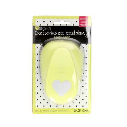 Dziurkacz ozdobny 6.3cm Serce DP9989 01