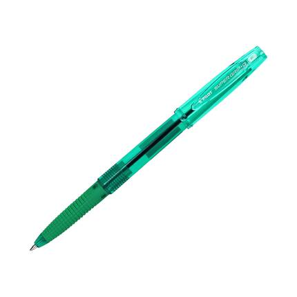 Długopis olejowy skuwka zielony Pilot Super Grip G WP1108 02