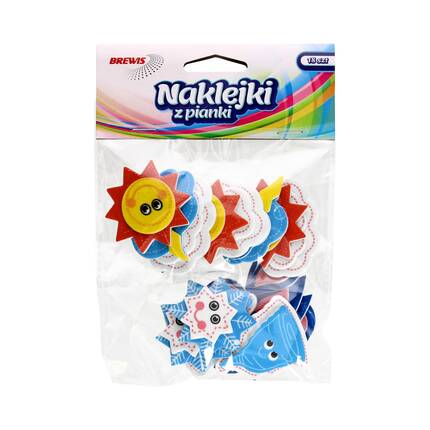 Naklejki z pianki Pogoda PVC34 Brewis VB8774 01