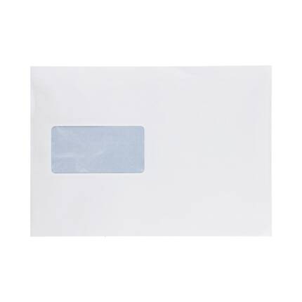 Koperty C5 białe HK zaklejanie krótki bok ok/l AY1037 01
