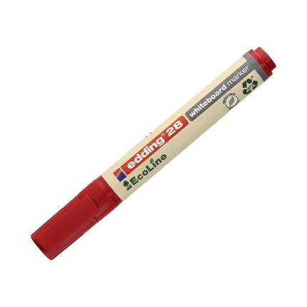 Marker tablic 1.5-3.0mm czerwony okrągły Edding 28 EcoLine EG5849 01