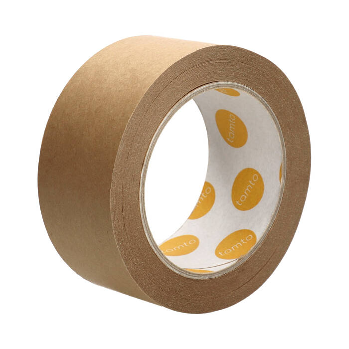 Taśma klejąca 48mmx50m papierowa Kraft Havana Tamto MT1605 01