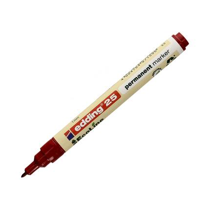 Marker permanentny 1.00mm 4kol okragły Edding 25 EkoLine EG5902 02