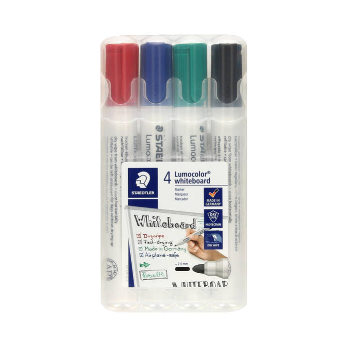 Marker tablic 4kol okrągły Staedtler S351WP4 ST5402 01