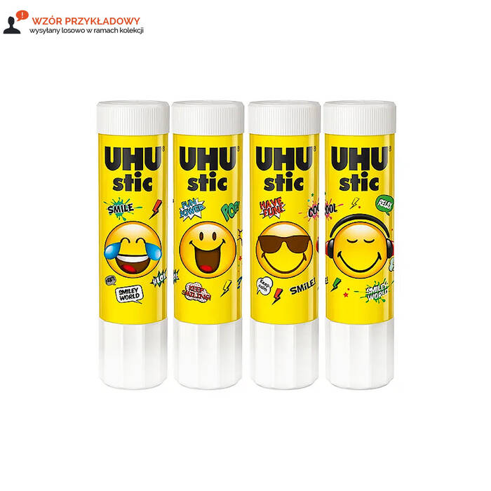 Klej sztyft 8,2g Smiley UHU U00009 UH5037 03