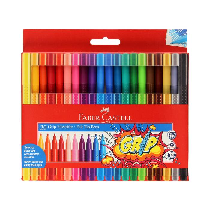 Flamastry 20kol Faber-Castell FC155320 FC6050 01