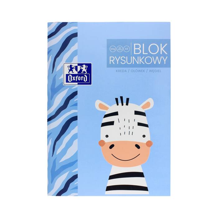 Blok rysunkowy A3/20 Kids Oxford 400170350 TP4967 01