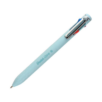 Długopis 0.7mm 4 kol niebieski/różowy/pomarańczowy/fiolet Pentel Izee BXC467 PN1042 01