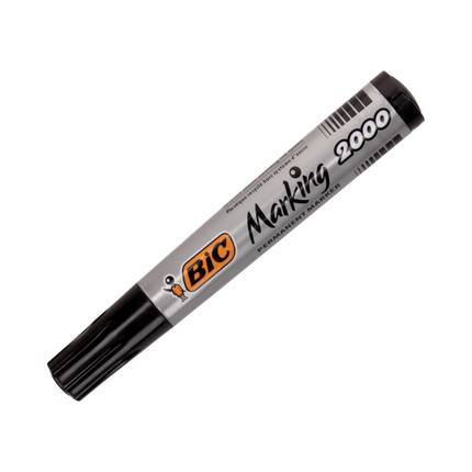 Marker permanentny 1.7mm czarny okrągły Bic BP1024 01