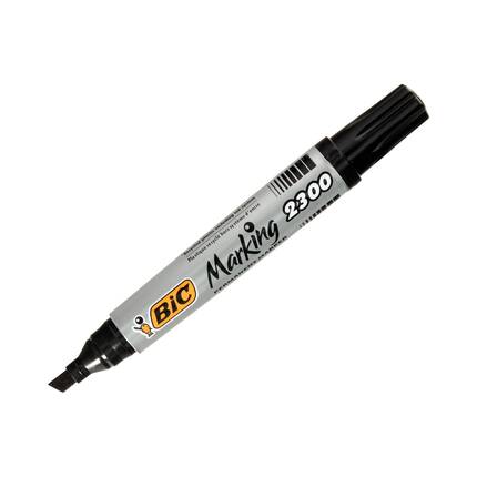 Marker permanentny 3.7-5.5mm czarny ścięty Bic BP1052 02